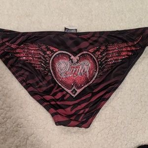 Affliction sinful bikini bottoms